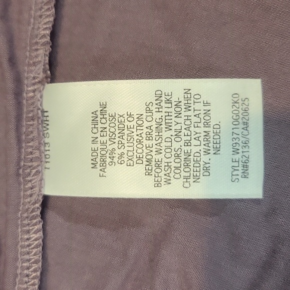 GUESS Antique Violet Beaded T-Back Halter Midi Dress - Picture 12 of 12